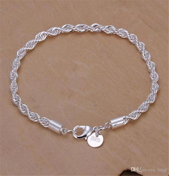 fashion 925 silver bracelets jewelry 200mm4mm ed rope chain woman men bracelets 1545176, Golden;silver
fashion 925 silver bracelets jewelry 200mm4mm ed rope chain woman men bracelets 1545176, Golden;silver