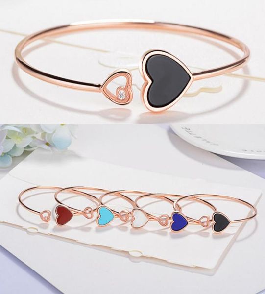 happy ode 2 andy heart type rose gold with the opening bracelet s925 sterling silver bracelet female jewelry manufacturers wholesa3012627, Black
happy ode 2 andy heart type rose gold with the opening bracelet s925 sterling silver bracelet female jewelry manufacturers wholesa3012627, Black