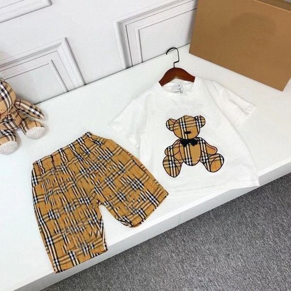 kids clothes sets plaid t-shirts shorts tracksuits designer toddler boys girls dress short sleeve tshirts pants suits classic luxury brand c, White
kids clothes sets plaid t-shirts shorts tracksuits designer toddler boys girls dress short sleeve tshirts pants suits classic luxury brand c, White