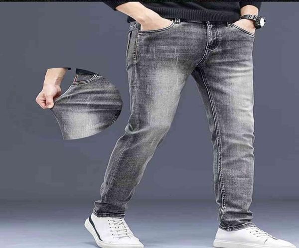 autumn men039s jeans cotton slim elastic fashion business trousers classic style denim pants male gray color4533767, Blue
autumn men039s jeans cotton slim elastic fashion business trousers classic style denim pants male gray color4533767, Blue
