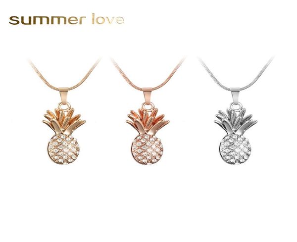 new gold silver color fruit pineapple choker necklace pendant crystal rhinestone necklace women chain statement jewelry gift girl 1355388
new gold silver color fruit pineapple choker necklace pendant crystal rhinestone necklace women chain statement jewelry gift girl 1355388