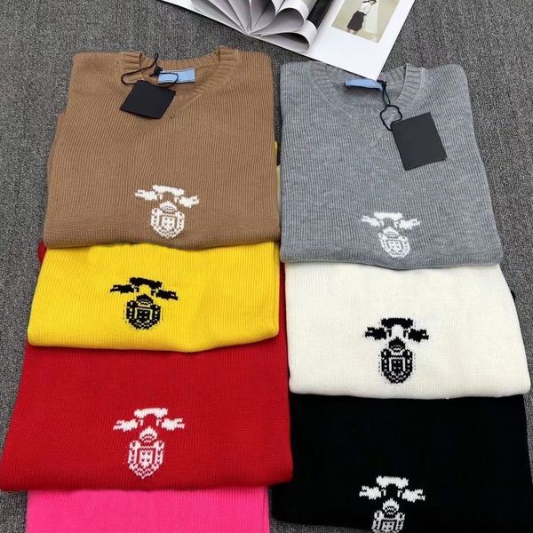 designer women's sweaters the latest brand fashionable pullover knitted england wind leisure printing letter wool sweater s l, White;black
designer women's sweaters the latest brand fashionable pullover knitted england wind leisure printing letter wool sweater s l, White;black