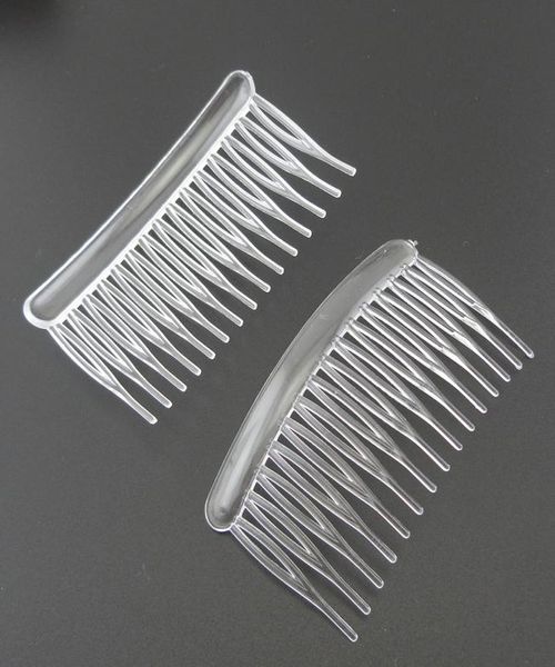 20pcs 15teeth medium size 45cm80cm white clear plain plastic hair combs for diy hair accessoriesside combs for bridal wedding9285223, White;golden
20pcs 15teeth medium size 45cm80cm white clear plain plastic hair combs for diy hair accessoriesside combs for bridal wedding9285223, White;golden