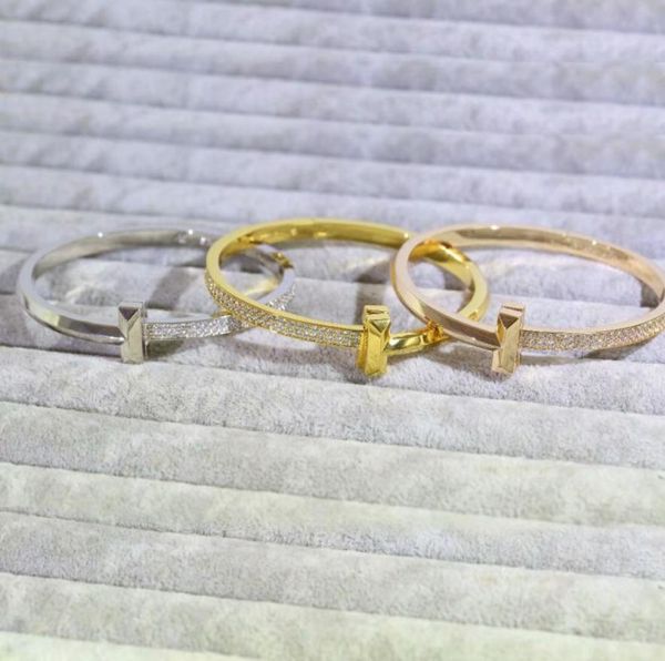 europe america new style lady women titanium steel engraved t letter setting double row diamond bangle bracelets 3 color2277525, Black
europe america new style lady women titanium steel engraved t letter setting double row diamond bangle bracelets 3 color2277525, Black