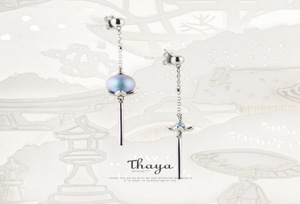 thaya chinese style asymmetry blue lotus jewelry 925 silver earrings original design for women special fine jewelry cx2006245491731, Golden;silver
thaya chinese style asymmetry blue lotus jewelry 925 silver earrings original design for women special fine jewelry cx2006245491731, Golden;silver