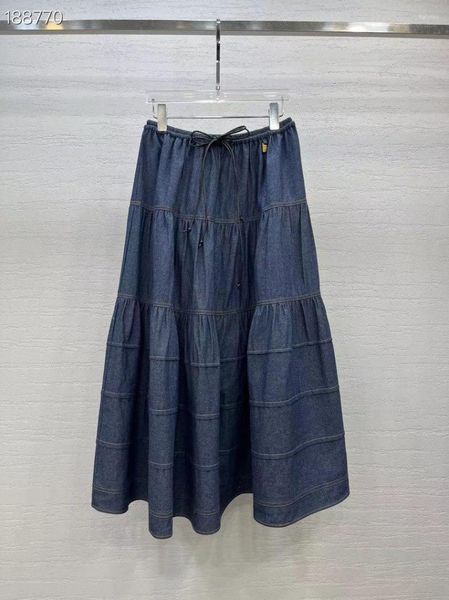 skirts fashion women's 2023 runway luxury european design party style clothing, Black