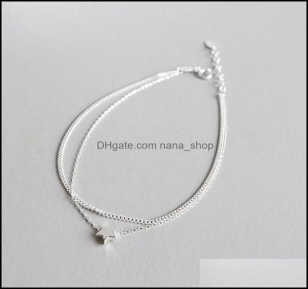 anklets jewelry real 925 sterling sier ankle bracelet fine double layers star charm for women girls lovely gift yma013 drop delive1802492, Red;blue
anklets jewelry real 925 sterling sier ankle bracelet fine double layers star charm for women girls lovely gift yma013 drop delive1802492, Red;blue