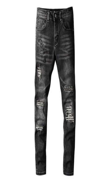 new design mens designer jeans slimleg vintage fold bleached style hole fashion mens jeans slim motorcycle biker causal mens hip h6262895, Blue
new design mens designer jeans slimleg vintage fold bleached style hole fashion mens jeans slim motorcycle biker causal mens hip h6262895, Blue