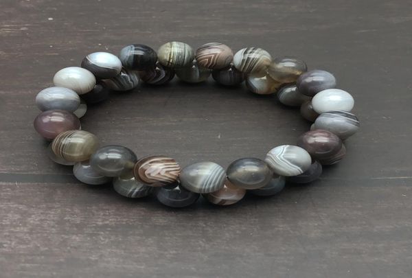 10mm natural botswana agate bracelet beaded bracelets gemstone gift for men women4227406, Black
10mm natural botswana agate bracelet beaded bracelets gemstone gift for men women4227406, Black