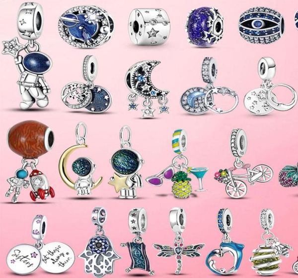 925 sterling silver astronaut moon & star charms pineapple pendant lucky eyes bead fit bracelet for jewelry diy9770055, Bronze;silver
925 sterling silver astronaut moon & star charms pineapple pendant lucky eyes bead fit bracelet for jewelry diy9770055, Bronze;silver