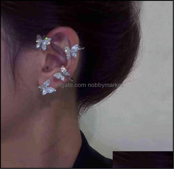 charm earrings jewelry shining zircon butterfly ear clip rings for women girls fashion 1pc non piercing cuff hook party wedding g3089417, Golden
charm earrings jewelry shining zircon butterfly ear clip rings for women girls fashion 1pc non piercing cuff hook party wedding g3089417, Golden