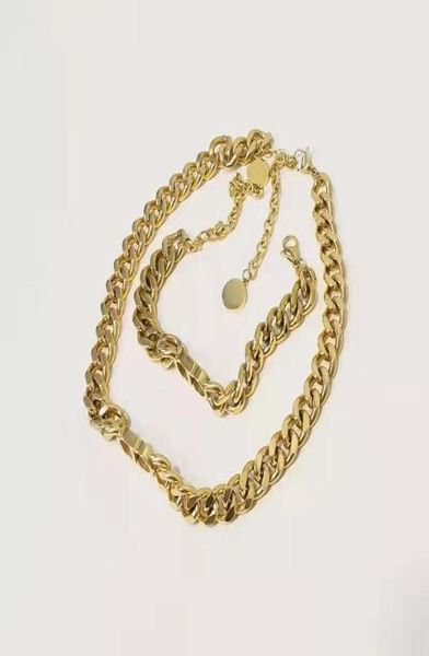 fashion choker letter necklace bracelet 18k gold plated necklaces chain earring for men and women party lovers gift hip hop choker4789031, Golden;silver
fashion choker letter necklace bracelet 18k gold plated necklaces chain earring for men and women party lovers gift hip hop choker4789031, Golden;silver