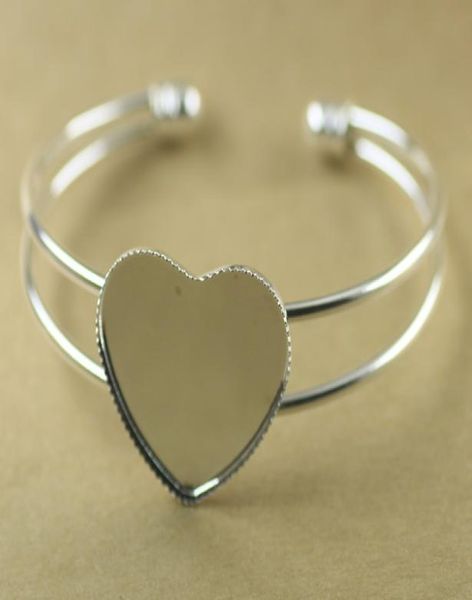 silver plated 25mm heartshaped blank bangle base bracelet blank findings tray bezel setting cy7683430860, Blue;slivery
silver plated 25mm heartshaped blank bangle base bracelet blank findings tray bezel setting cy7683430860, Blue;slivery