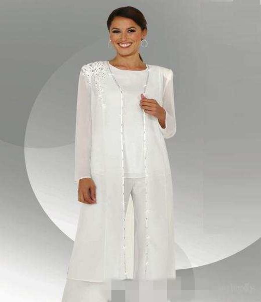 white chiffon long sleeves mother of the bride pant suits with long blouse sequins beaded mother of groom pant suit9170975, Black;red
white chiffon long sleeves mother of the bride pant suits with long blouse sequins beaded mother of groom pant suit9170975, Black;red