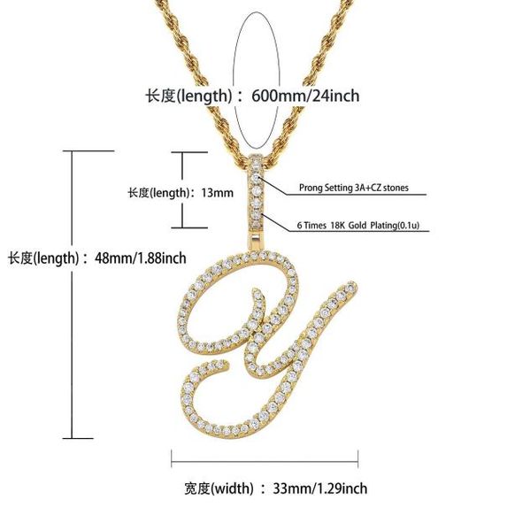 az cursive letters name necklace iced out cubic zircon initial letter pendant charm ins fashion hip hop statement jewelry for men3806248, Silver
az cursive letters name necklace iced out cubic zircon initial letter pendant charm ins fashion hip hop statement jewelry for men3806248, Silver