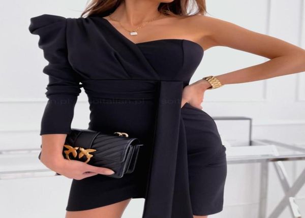 casual dresses women black dress one shoulder puff sleeve asymmetrical party dresscasual1191710, Black;gray
casual dresses women black dress one shoulder puff sleeve asymmetrical party dresscasual1191710, Black;gray