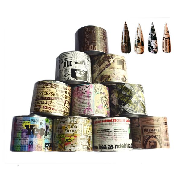 stickers decals 10rolls vintage spaper nail foil 50m4cm transfer sticker letters ticket map decal starry paper lacquer adhesive wrap set 230, Black
stickers decals 10rolls vintage spaper nail foil 50m4cm transfer sticker letters ticket map decal starry paper lacquer adhesive wrap set 230, Black