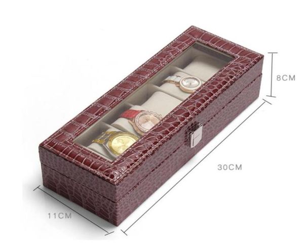 11x30x8cm pu leather watch display jewelry packing case glass cover watch packaging9938025, Black;white
11x30x8cm pu leather watch display jewelry packing case glass cover watch packaging9938025, Black;white