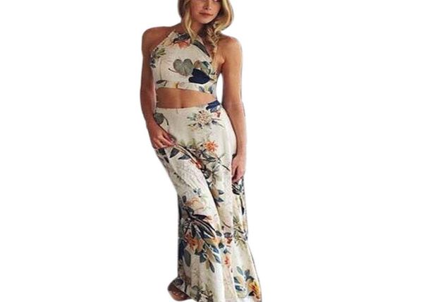 whole floral print 2 piece dress women summer long maxi dress cross body backless boho halterneck party beach dresses tr5265423, White;black
whole floral print 2 piece dress women summer long maxi dress cross body backless boho halterneck party beach dresses tr5265423, White;black