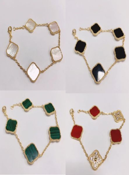 fashion designer clover bracelets charm bracelet love bangle party wedding link chain couple gift women luxury jewelry a46295901, Golden;silver
fashion designer clover bracelets charm bracelet love bangle party wedding link chain couple gift women luxury jewelry a46295901, Golden;silver