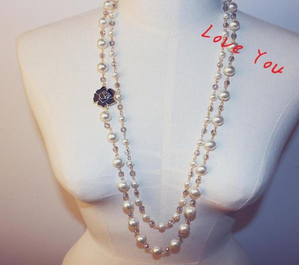 crystal beads necklace pendant for women flower charms long necklace sweater jewelry korean pearl necklace wedding party costume859670479, Silver
crystal beads necklace pendant for women flower charms long necklace sweater jewelry korean pearl necklace wedding party costume859670479, Silver