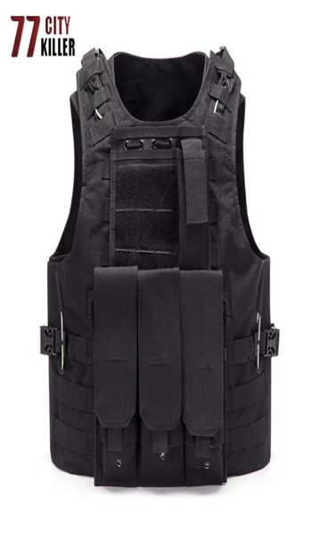 77city killer combat unloading hunting molle vest soldier tactical vest army cs jungle camouflage carrier shooting9951733, Black;white
77city killer combat unloading hunting molle vest soldier tactical vest army cs jungle camouflage carrier shooting9951733, Black;white
