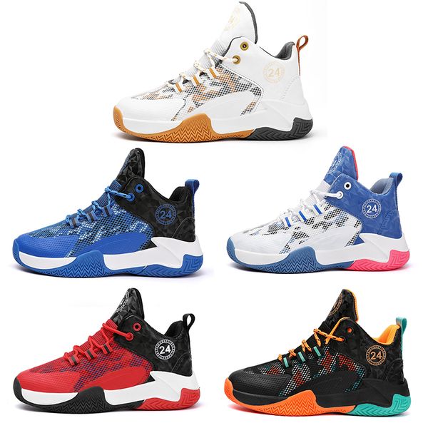 2023 kid basketball shoes boy girl breathable white black orange red golden trainers outdoor sports color5
2023 kid basketball shoes boy girl breathable white black orange red golden trainers outdoor sports color5