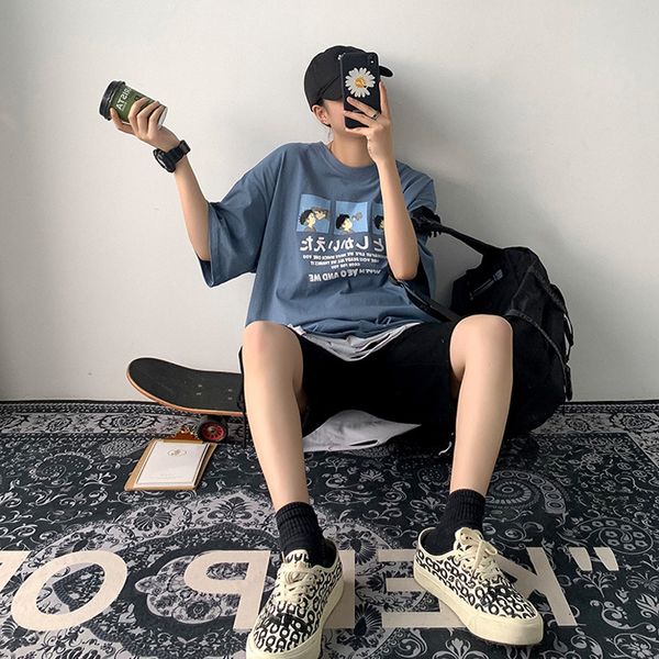 men's t-shirts men's summer short sleeved cotton t-shirt loose casual semi trend clothing y2k chain saw sailor heroic t-shirt 2307, White;black
men's t-shirts men's summer short sleeved cotton t-shirt loose casual semi trend clothing y2k chain saw sailor heroic t-shirt 2307, White;black
