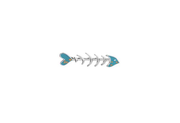 cartoon fish bones shaped brooch silver plated paint enamel lapel pins zinc alloy brooches for women badge fashion accessories jew3510906, Gray
cartoon fish bones shaped brooch silver plated paint enamel lapel pins zinc alloy brooches for women badge fashion accessories jew3510906, Gray