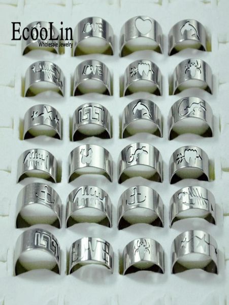 50pcs whole mixed lots fashion openwork pattern stainless steel rings for men and women jewelry bulks packs lb1172221960, Golden;silver
50pcs whole mixed lots fashion openwork pattern stainless steel rings for men and women jewelry bulks packs lb1172221960, Golden;silver