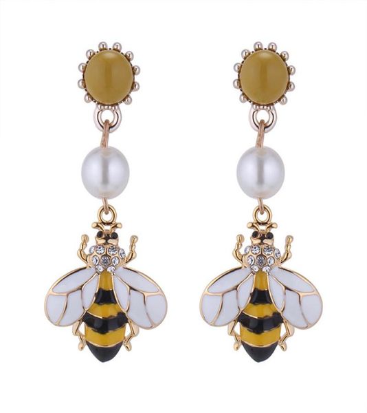 yellow gold designer bee stud earrings for women trendy bee pearl cute bee dangel long style stud earring jewelry gifts for women 3698035, Golden;silver
yellow gold designer bee stud earrings for women trendy bee pearl cute bee dangel long style stud earring jewelry gifts for women 3698035, Golden;silver