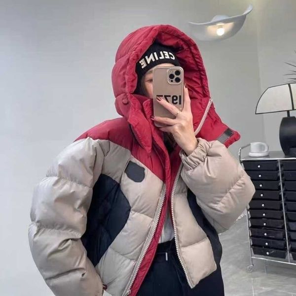 autumn and winter women hooded splicing color short down coat, color series is full of youth, short fashion trends, simple and generous vers, Black
autumn and winter women hooded splicing color short down coat, color series is full of youth, short fashion trends, simple and generous vers, Black