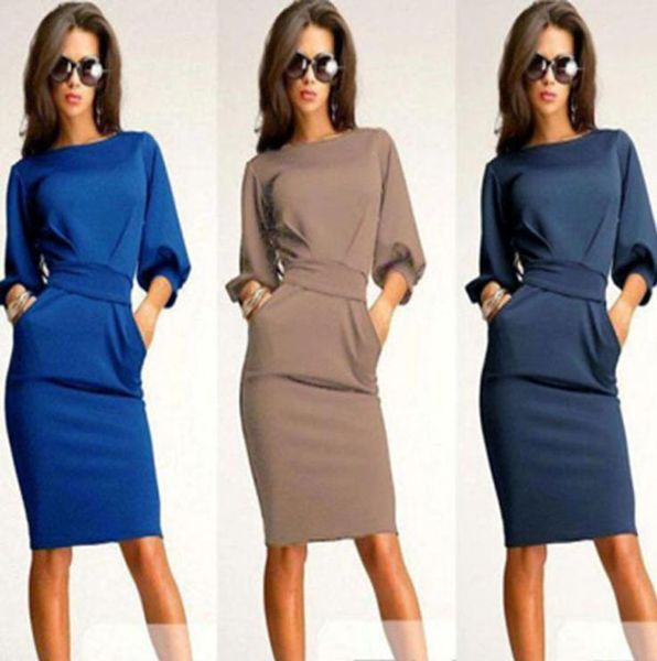 3 colors roupas femininas 2015 new womens half sleeve female work wear clothing knee-length sheath casual office slim drs6873196, White;black
3 colors roupas femininas 2015 new womens half sleeve female work wear clothing knee-length sheath casual office slim drs6873196, White;black