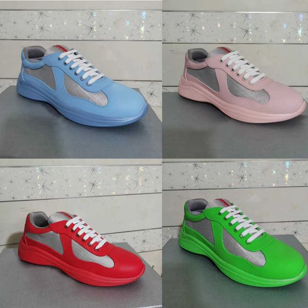 designer shoes bike fabric sneakers platform shoe trainer americas cup soft rubber casual shoes outdoor runner trainers sport shoes with box, Black
designer shoes bike fabric sneakers platform shoe trainer americas cup soft rubber casual shoes outdoor runner trainers sport shoes with box, Black