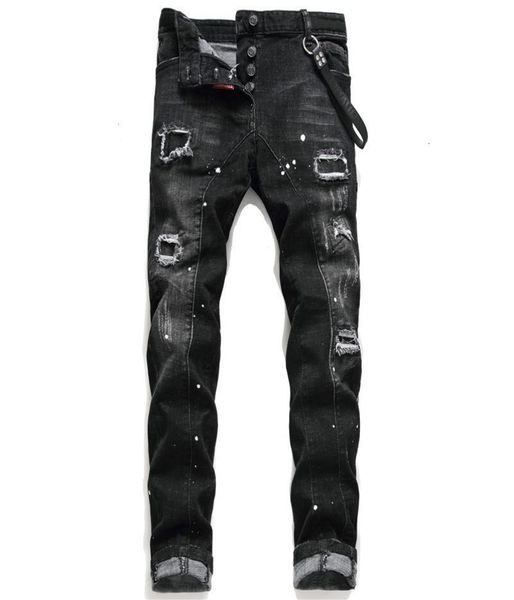 mens jeans jean hip hop pants street trend zipper chain decoration ripped stretch black fashion sli6152425, Blue
mens jeans jean hip hop pants street trend zipper chain decoration ripped stretch black fashion sli6152425, Blue