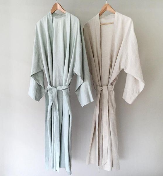 7 colorswomen sleepwear linen pajamas robesbreathable shower spa linen robe night bathrobes sleep nightgown robe dressing gown6405112, Black;red
7 colorswomen sleepwear linen pajamas robesbreathable shower spa linen robe night bathrobes sleep nightgown robe dressing gown6405112, Black;red