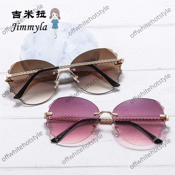 xiangjia glasses new frameless cut edge sunglasses metal diamond inlaid elegant wings women's xiaoxiangjia premium 2480, White;black
xiangjia glasses new frameless cut edge sunglasses metal diamond inlaid elegant wings women's xiaoxiangjia premium 2480, White;black