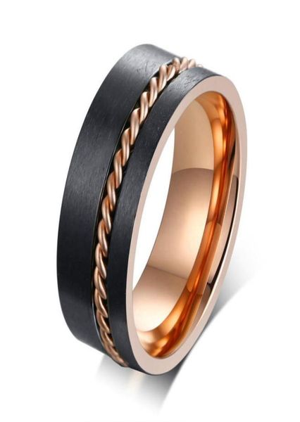 titanium stainless steel rings 8mm black matte finished rose gold color high polished men jewelry gift r4299253621, Silver
titanium stainless steel rings 8mm black matte finished rose gold color high polished men jewelry gift r4299253621, Silver