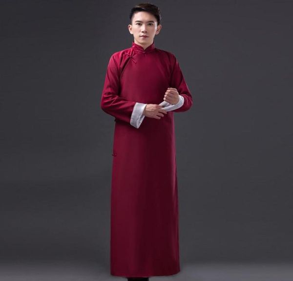 chinese man han clothing teacher clothing youth students cosplay robe costume minister traditional ancient costume3748583, Black;red 
chinese man han clothing teacher clothing youth students cosplay robe costume minister traditional ancient costume3748583, Black;red