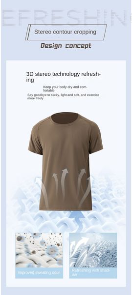 summer men's round neck loose fitting sports t-shirt sweat-wicking, quick drying, breathable fitness short sleeved outdoor running 3122, White;black
summer men's round neck loose fitting sports t-shirt sweat-wicking, quick drying, breathable fitness short sleeved outdoor running 3122, White;black