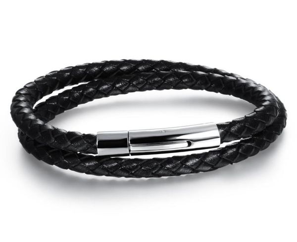 double layer leather bracelets classical handmade leather knitted stainless steel men bracelet jewelry8292502, Golden;silver
double layer leather bracelets classical handmade leather knitted stainless steel men bracelet jewelry8292502, Golden;silver