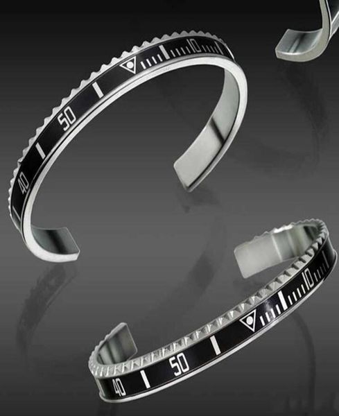 luxury fashion watches style cuff bracelet stainless steel mens jewelry fashion party bracelets for women men with re4521358, Black
luxury fashion watches style cuff bracelet stainless steel mens jewelry fashion party bracelets for women men with re4521358, Black