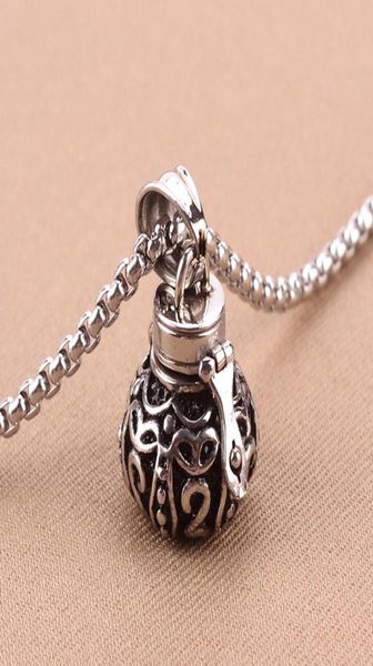 tibetan openable 316l stainless steel memorial vintage jewerly cremation ashes urn pendant necklace keepsake men women funeral jew7686300, Silver
tibetan openable 316l stainless steel memorial vintage jewerly cremation ashes urn pendant necklace keepsake men women funeral jew7686300, Silver