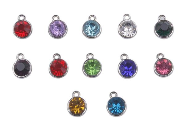 24pcs assorted of rhinestone birthstone charms for jewelry making2067404, Bronze;silver
24pcs assorted of rhinestone birthstone charms for jewelry making2067404, Bronze;silver