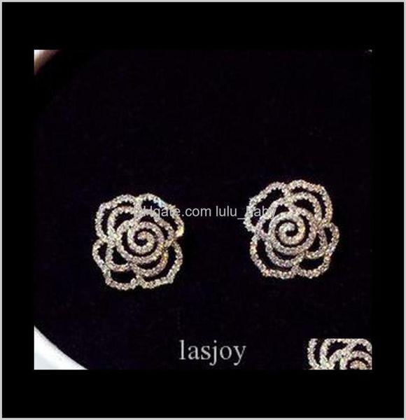 super glittering ins fashion luxury designer diamonds zircon elegant camellia rose flower earrings for woman girls gold sqgov vg0q1288961, Golden;silver
super glittering ins fashion luxury designer diamonds zircon elegant camellia rose flower earrings for woman girls gold sqgov vg0q1288961, Golden;silver