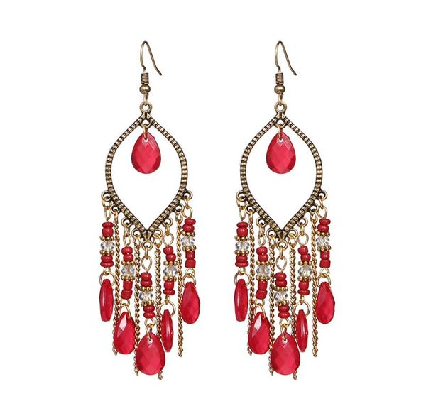 classic vintage women039s corful crystal beads long tassel earrings 2020 fashion jewelry bohemia wedding earrings hangers4395569, Silver
classic vintage women039s corful crystal beads long tassel earrings 2020 fashion jewelry bohemia wedding earrings hangers4395569, Silver