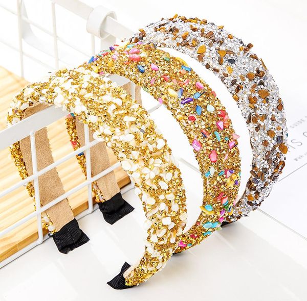 rainbow rhinestone padded headbands for women girls full diamond sponge hairbands women crystal hair accessories6218940, Silver
rainbow rhinestone padded headbands for women girls full diamond sponge hairbands women crystal hair accessories6218940, Silver