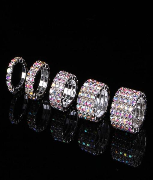 ab crystal rhinestone finger rings silver plated and gold plated 15 rows bridal wedding elastic stretch rings for woman1649755, Slivery;golden
ab crystal rhinestone finger rings silver plated and gold plated 15 rows bridal wedding elastic stretch rings for woman1649755, Slivery;golden