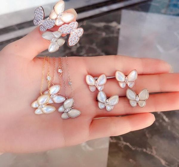 europe america fashion jewelry sets lady women brass settings diamond mother of pearl 18k gold two butterfly ring earrings bracele4812396, Silver
europe america fashion jewelry sets lady women brass settings diamond mother of pearl 18k gold two butterfly ring earrings bracele4812396, Silver