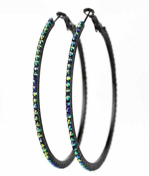 new fashion large hoop earrings ab colorful diamond beads 70mm6695324, Golden;silver
new fashion large hoop earrings ab colorful diamond beads 70mm6695324, Golden;silver